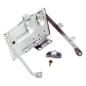 Preview: Jeep CJ Battery Tray Kit Stainless Steel 76-86