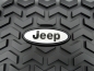 Preview: Jeep CJ Wrangler YJ All Terrain Front Floor Liner Pair with Jeep Logo 76-95