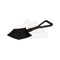 Preview: Universal Tri-Fold Shovel Military-Style with Black Nylon Storage Bag