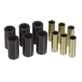 Jeep CJ Polyurethan Blattfederbuchsen Federbuchsen Schäkelbuchsen Set Blattfedern vorne schwarz Prothane 55-75