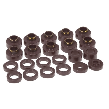 Jeep CJ CJ5 CJ7 Bodyauflage Karosserieauflage Set Auflage Gummis Karosserie Standard schwarz Prothane 80-86