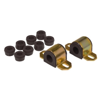 Jeep CJ CJ5 CJ7 CJ8 Polyurethan Stabigummi Set Stabibuchsen vorne schwarz Ø 22,2mm Prothane 76-86
