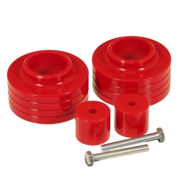 Jeep Wrangler TJ Polyurethane Spacer Spring Plate Set front 1'' front red Prothane 96-06