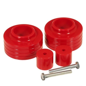 Jeep Wrangler TJ Polyurethan Spacer Federteller Distanzbuchsen Set hinten 1-1,5" Höherlegung rot Prothane 96-06