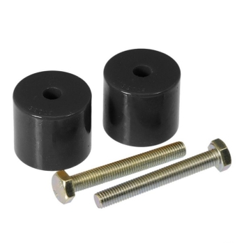 Jeep Wrangler TJ polyurethane axle stop rubber buffer set rear black Prothane 96-06