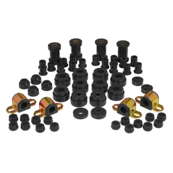 Jeep CJ CJ5 CJ7 Karosseriebuchsen Fahrwerksbuchsen Komplettsatz schwarz Prothane 76-79