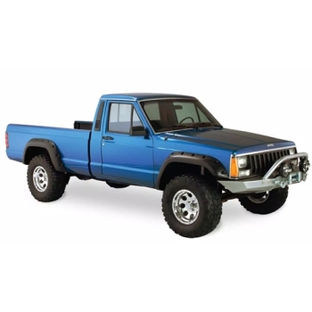 Preview: Jeep Cherokee XJ 2türer Comanche MJ 5" Cut Out Style Kotflügelverbreiterungen 4teilig Bushwacker 84-01