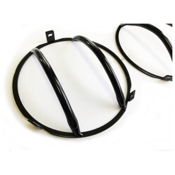 Preview: Jeep Wrangler TJ Scheinwerfer Schutzgitter schwarz 97-06