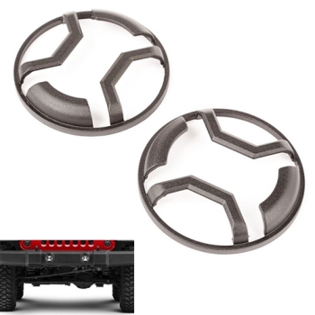 Jeep Wrangler JK 2er Set Nebelscheinwerferschutzgitter Elite Serie schwarz 07-18