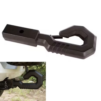 Universal Elite Giga Hook 2 Stahl Schlepphaken Zughaken Abschlepphaken schwarz 2" US Anhängerkupplung