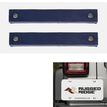 2er Set Universal Magnet Kennzeichenhalter 20cm lang