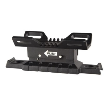 Jeep Wrangler JK Elite ALU fire extinguisher holder black on the roll bar 07-18