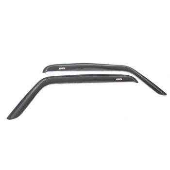 Jeep Wrangler JK Windabweiser 2teilig vorne Rauchglas Acryl Fensterblenden 07-18