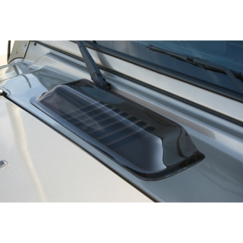 Jeep Wrangler YJ Airscoop Lüftungsgitter Hutze Acryl Rauchglas 87-95