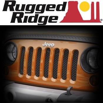 Jeep Wrangler JK Kühlerschutzgitter Kühlerschutz Gitter Bug Screen schwarz 07-18