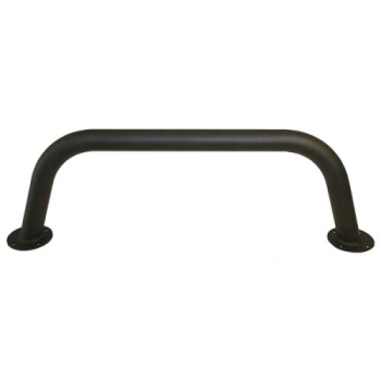 Jeep Wrangler YJ XHD Overrider Frontbügel Aufsatzbügel Stoßfänger vorne schwarz Rugged Ridge 87-95