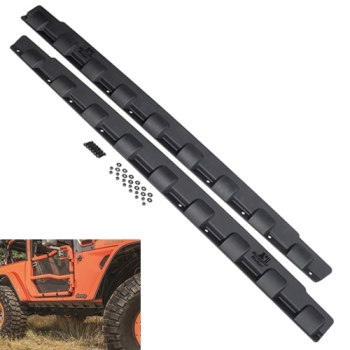 Jeep Wrangler JL 2türer 2er Set Abdeckung Schwellerschutz Body Armor schwarz 18-25