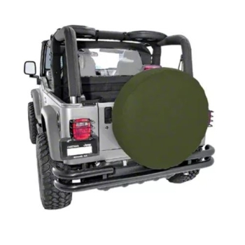 Jeep CJ Wrangler YJ TJ 27″-29″ Radhülle Reserveradhülle Ersatzradhülle Ersatzradabdeckung Khaki Diamond 76-06