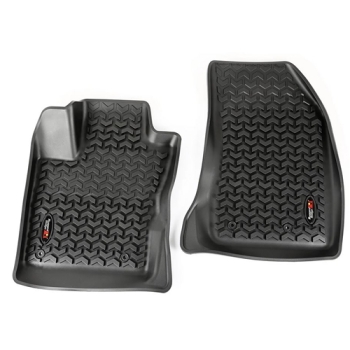 Jeep Renegade BU set of 2 front floor liner black All Terrain Rugged Ridge 15-18