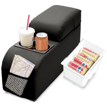 Jeep CJ Wrangler YJ Padded Console Black Crush Standard Locking 76-95