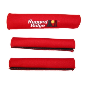 Jeep Wrangler TJ 3pcs. Red Neopren Grab Handle Cover Set 96-06