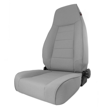 Jeep Cherokee XJ High-Back Sitz mit integrierter Kopfstütze vorne Grau Rugged Ridge 84-01