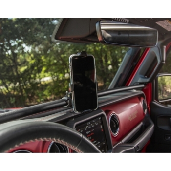 Preview: Jeep Gladiator JT Stange Armaturenbrett Dash Bar Haltestange für Handy- & Tablethalter 19-