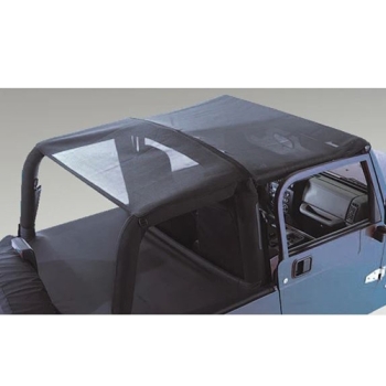Jeep Wrangler YJ Bikini Top Mesh Roll Bar Top 92-95