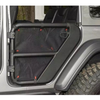 Jeep Wrangler JL Gladiator JT 4-door 2pcs. Set rear Fortis Tube Door Covers 18-25