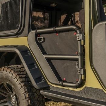 Jeep Wrangler JK 4-door 2pcs. Set rear Fortis Tube Door Covers 07-18