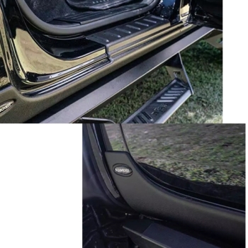 Jeep Gladiator JT Body Armor Rocker Panels Set Black Textured Bushwacker 19-26