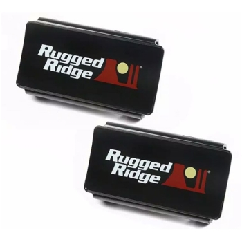 Black LED Light Bar Cover Kit for 13,5" LED Light Bar Rugged Ridge