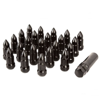Jeep Grand Cherokee WH WK Satz Radmuttern Bullet Style schwarz 1/2"-20 05-10