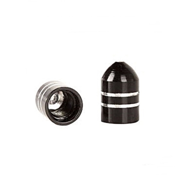 Jeep Grand Cherokee WJ WG Set Black Aluminum Valve Stem Caps 99-04