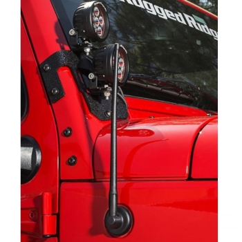 Jeep Wrangler JK JL Gladiator JT seitliche flexibele Antenne Antennenstab 13" 33cm 07-