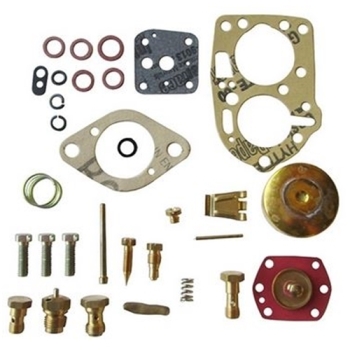 Jeep Willys CJ3B CJ5 CJ6 F-Head Solex 1-BBL Carburetor Rebuild Set 53-71