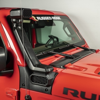 Jeep Wrangler JL AMFIB Modular Schnorchel System Ansaugschnorchel Rugged Ridge 18-