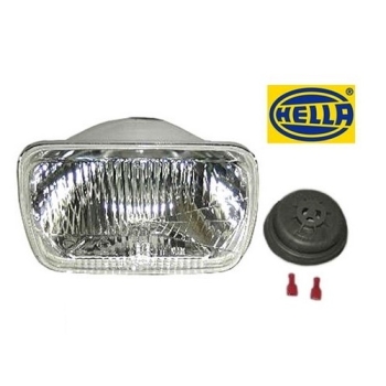 Jeep Cherokee XJ H4 Scheinwerfer ohne LWR mit E-Prüfzeichen 14x20cm 84-01