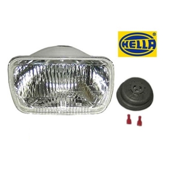 Jeep Cherokee XJ H4 headlight with LWR & E-mark 14x20 cm year 84-01
