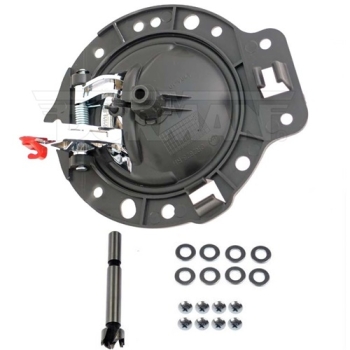 Preview: Jeep Commander XH XK Türgriff innen Tür hinten rechts grau Chrom 06-10