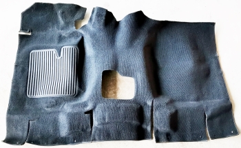 Jeep CJ Wrangler YJ Orginal darkgrey front Carpet Kit 76-95