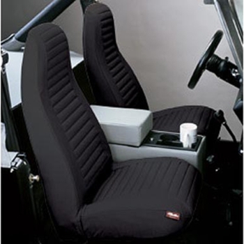 Jeep Wrangler YJ Set Sitzbezüge Sitzbezug vorne Black Denim Bestop 87-91