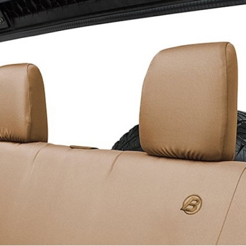 Jeep Wrangler JK 4-door seat cover rear seat TAN Denim Bestop 08-12