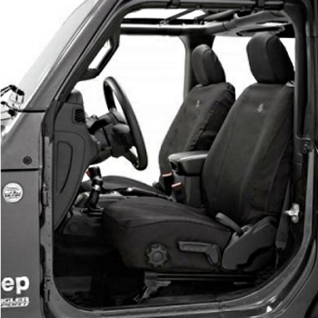 Jeep Wrangler JL 2-türer Set Sitzbezüge Sitzbezug vorne Schwarz Diamond LHD Bestop 18-