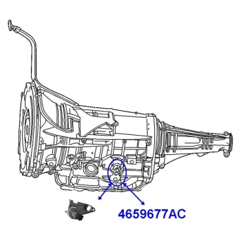 Jeep Wrangler TJ JK Cherokee KJ KK Getriebeschalter Neutral Safety 42RLE Sensor Automatikgetriebe 03-11