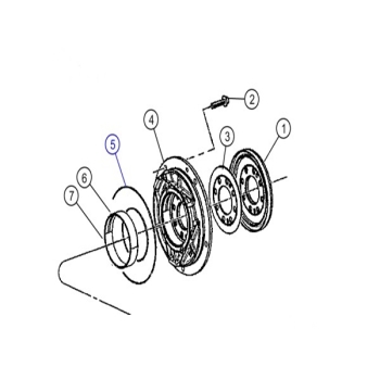 Jeep Grand Cherokee WJ WG O-Ring Dichtring Lagerung Kurbelwelle hinten Mopar 3,1 ltr. TD Diesel 99-01