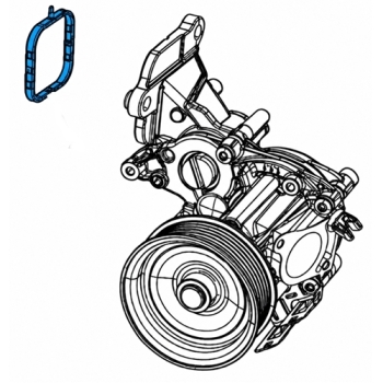 Jeep Cherokee KL 2,0 T-GDI Dichtung Wasserpumpe 19-23
