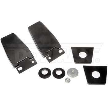Jeep Wrangler YJ tailgate hinge hardtop rear window right and left black year 87-95