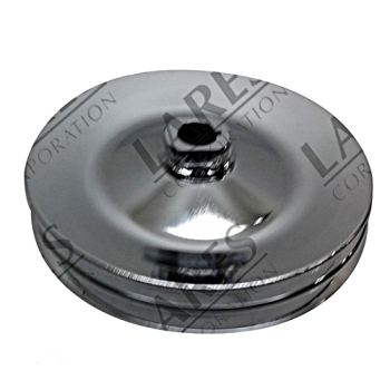 Jeep SJ & J Serie 5,9 ltr. V8 Chrom Doppel Riemenscheibe für die Servopumpe 72-91