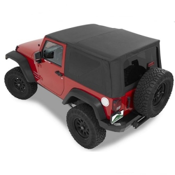 Jeep Wrangler JK 2türer Ersatzverdeck Verdeck Verdeckhülle getönte Scheiben Black Diamond 10-18